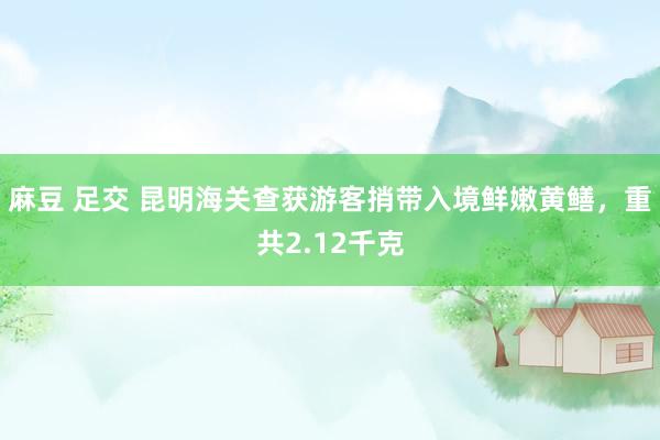 麻豆 足交 昆明海关查获游客捎带入境鲜嫩黄鳝，重共2.12千克